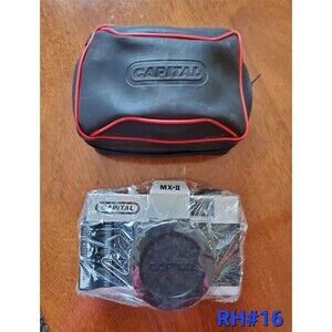 Capital MX-II 35mm Camera with Case  - RH#16